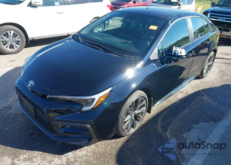 2025 Toyota Corolla Se из США, поврежденный, VIN 5YFS4MCE4SP246795